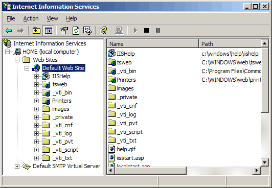 Internet Information Services